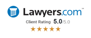 Lawyers.com Client Rating 5.0