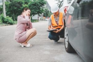 Injured while driving on the job